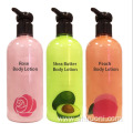 Factory supply wholesale best whitening rose shea butter peach body cream lotion